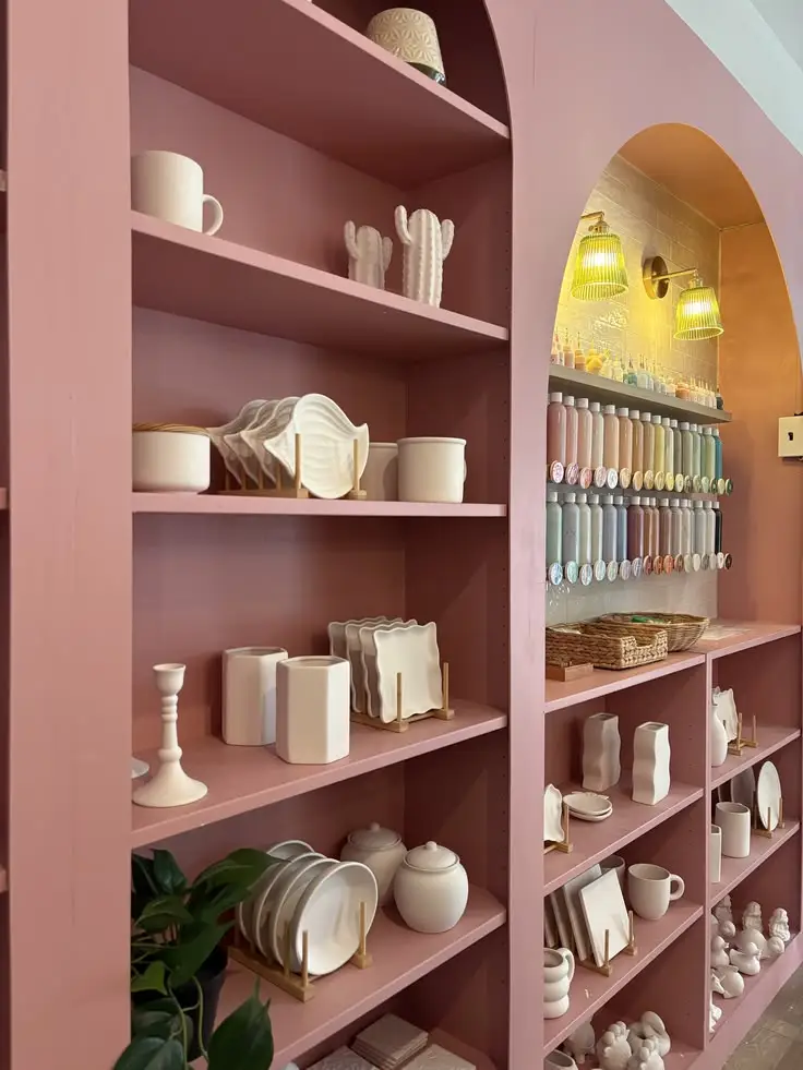 intérieur café céramique atelier papotine