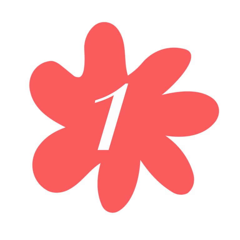 fleur corail etape 1 d'un atelier peinture sur céramique à Vitré