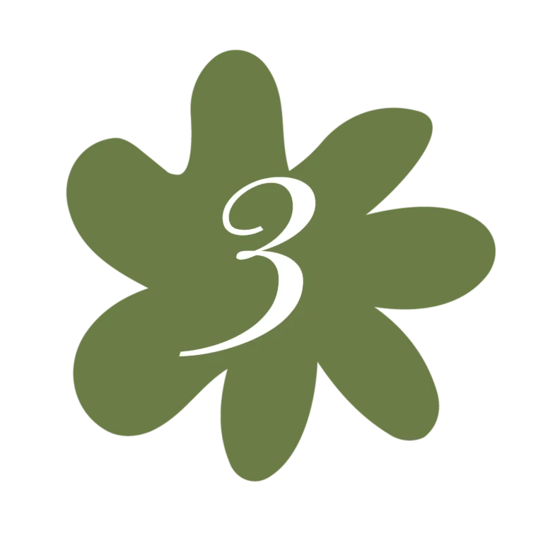 fleur verte etape 3 d'un atelier peinture sur céramique à Vitré