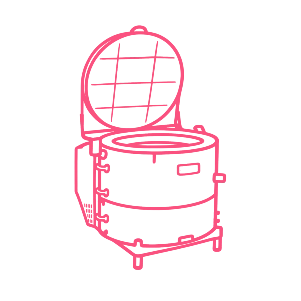illustration d'un four pour la cuisson de céramique