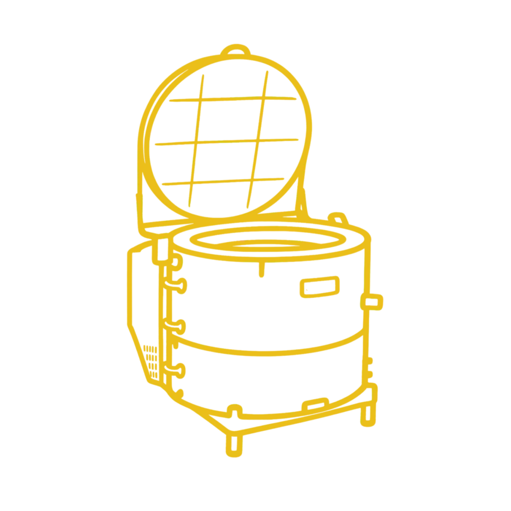 illustration d'un four pour la cuisson de céramique