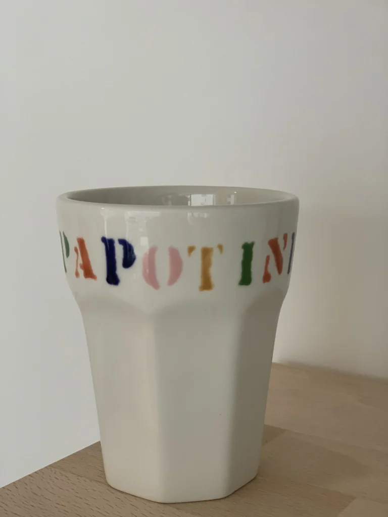 tasse céramique papotine